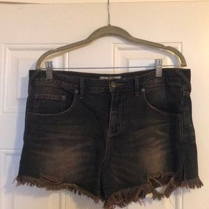 Free people Denim cutoff shorts
